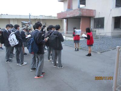 【香川県立高松北高校への語り部ガイド】