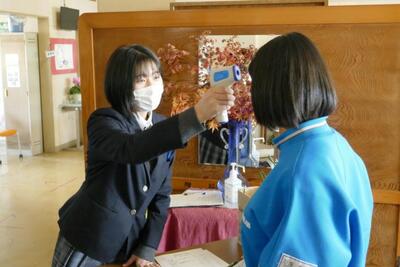 【避難所受付対応】