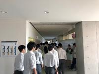 津波避難訓練_３階へ避難