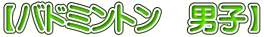 バドミントン男子